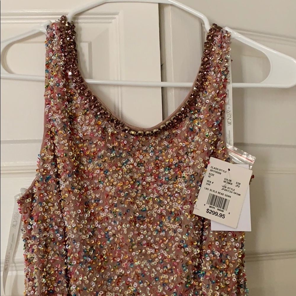 Sequined gown